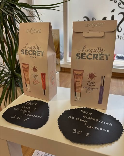 Packs Beauty Secret de Levissime a 36 euros